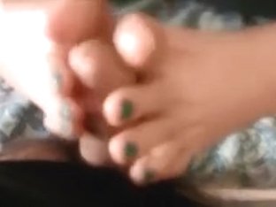This Home Video From My Private Collection Shows What Toejob Means
