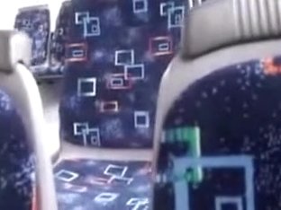 Voyeur Spying Hidden Camera Pair Busted Doing Sex In Bus
