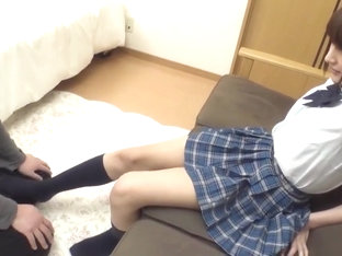 Short Haired Hot Petite Japanese Teen Dressed In Schoolgirl Uniform Fucked