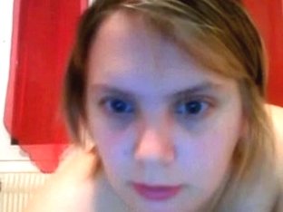 bbw blond with E cup boobs