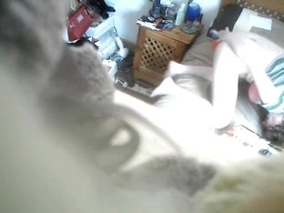 Hidden Cam Catches Wife Masturbating