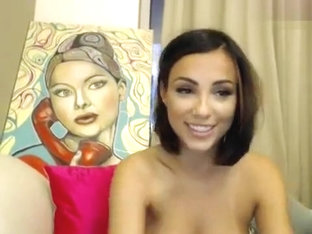 Beautiful cutie CrazyM dancing