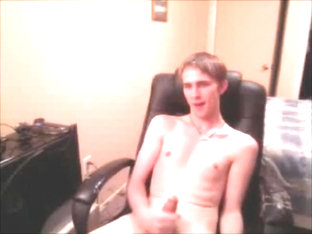 Young Teen Skater Slut Boy Milks His Hot Cock