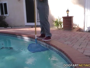 Poolman Makes Ebony Honey Gold Squirt