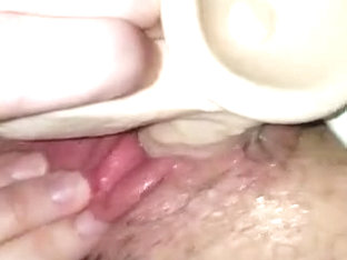 Wife's Dipping Wet Pussy