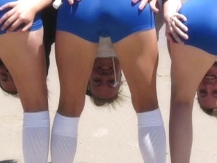 Volleyball Ass Tight Spandex Shorts Damn Hot As Fuck 2