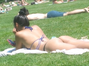 Voyeur Asian Ass In The Park