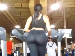 Bbw Latina Gym With The Biggest Ass In The World