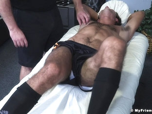 Ticklish Soccer Player Elliot - Elliot