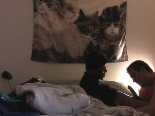 Discrete black college guy