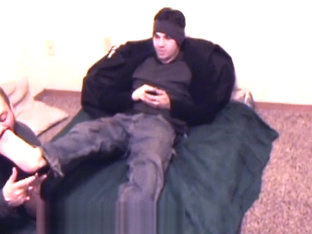 Red & Rod use and abuse gay pig slave. humiliation - very amusing