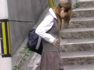 Stunning Schoolgirl Loses Her Sexy Skirt During Wicked Sharking Adventure