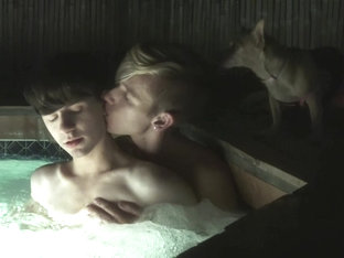 Smooth teens Julian Bell & Caleb Gray flip fuck RAW