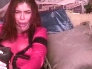 Hot mother i'd like to fuck plays with a large marital-device and squirts