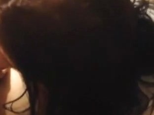 Legal Age Teenager latin babe wife gives great oral job and drink