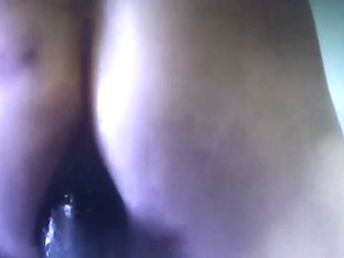 Big Black Dildo In Ass With Cumshot