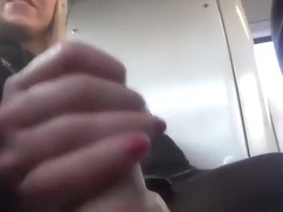 Girlfriend Rides Dong In The Public Bus