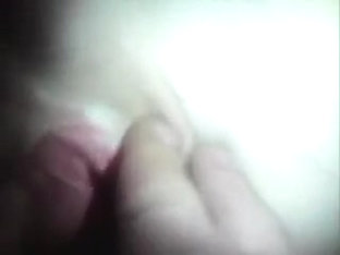 Playing with her cunt