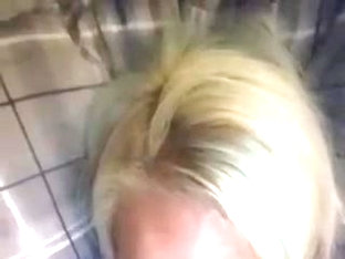 Blonde American Gets Wet On Periscope