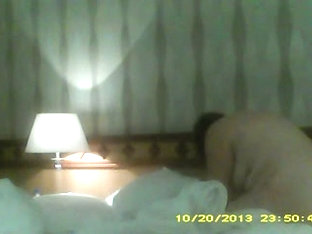 Chubby Nude Wife Bends Over To Make Bed
