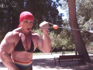 Mrs Sanchez Outrageous Muscular Exhibitionist