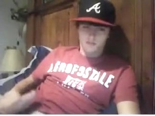 Aeropostale Boy With Hat Fucks Pillow With Cut Cock Edit