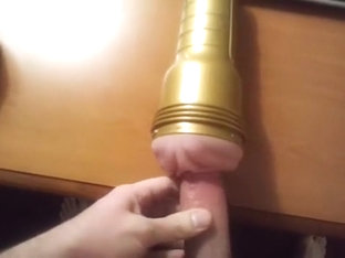 Edging myself with my Fleshlight