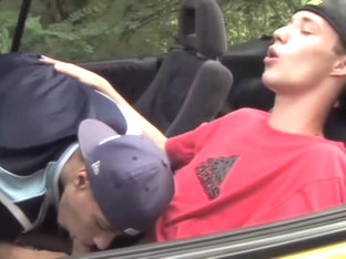 Sexy Guys Having Hot Car Sex