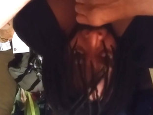 Interracial stranger sucks me, great anonymous blowjob