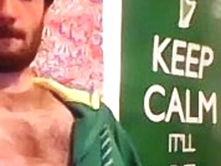 Winsome dude is playing at home and memorializing himself on camera