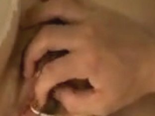 Asian Girl Gets Hairy Pussy Toyed With