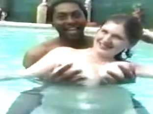 Brunette With Big Boobs Getting Hardcored Interracially