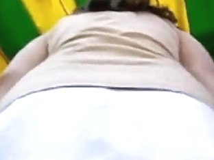 That Round Ass Is One Of Voyeur's Fantasies During His Work