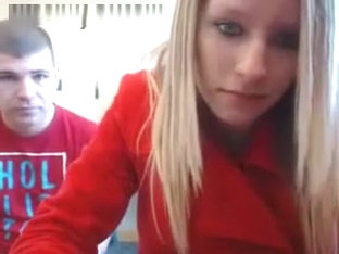 Blonde College Babe Blowjob On Webcam