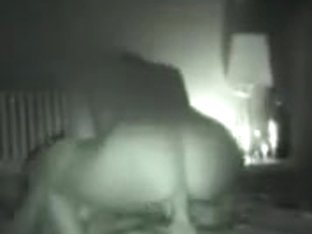 Lustful French Pair Film Themselves Fucking At Night.