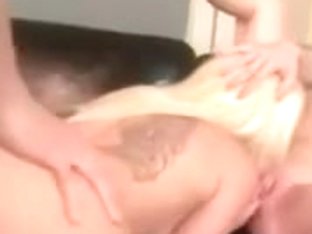 One Big Cock Shared By 2 Cumshot Loving Sluts On Couch