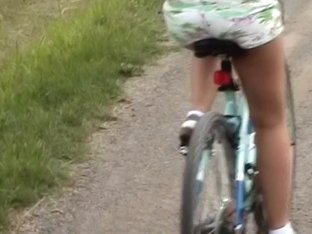 Krystinka In Girl On Bike Gets Nasty In An Amateur Sex Video
