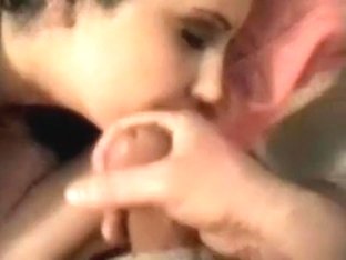 sweetie lady wakes up with my meat in her mouth!