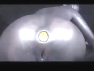 Roxy the robot works her anus