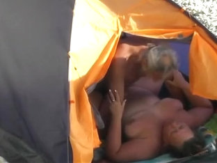 Fat Woman Fucked In The Beach Tent