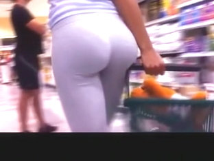 Best Curvy Ass In Supermarket