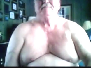 Grandpa show on webcam 1