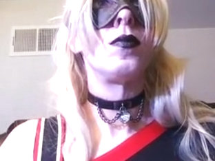 Goth cheerleader strikes again! Long tease