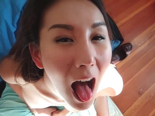 This Beautiful Asian Wants A Cum Facial