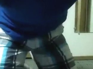 Preppy Boy Cumming on Socks