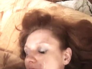 Sexy Real Non-professional Homemade Russian Facial Spunk Fountain Movie Scene