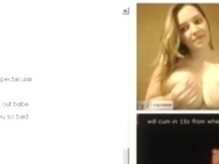 Hot Married Chick Plays With Boobs On Omegle