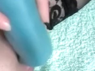 Squirting On Blue Sex Tool