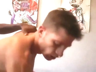 Super Hot Black Guy Destroys White Passive Guy With Bbc