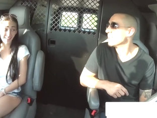 Crystal Rae Banged By Horny Kidnapper In Van